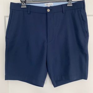 Navy Peter Millar Golf Shorts